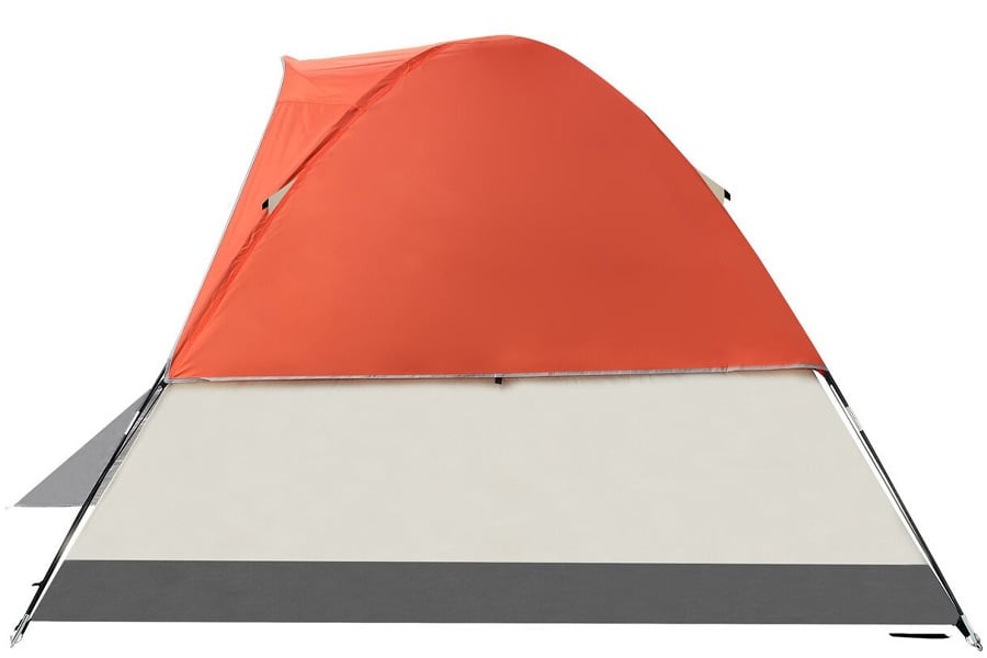 Black Sierra Equipment Pathfinder 5 Person Dome Tent Orange